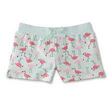 Basic Editions Girls Knit Shorts Flamingo Girls Knit Shorts Knit Shorts Basic Editions
