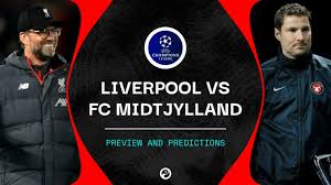De udvalgte til opgøret mod liverpool 💯#fcmliv | #ucl. Liverpool V Fc Midtjylland Predictions Team News Live Stream Info Champions League