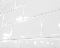 But do we go with matte or glossy subway tile? White 3x6 Shiny Glossy Finish Ceramic Subway Tile