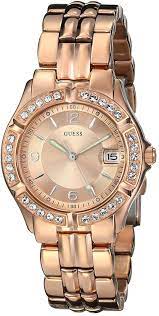 Also set sale alerts and shop exclusive offers only on shopstyle. Amazon Com Guess Rose Gold Tone Bracelet Watch With Date Feature Color Rose Gold Tone Model U11069l1 Watches