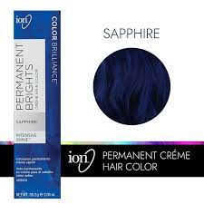 Ion Permanent Brights Creme Hair Color Sapphire Permanent Hair Color Sally Beauty