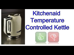 Megachef electric stainless steel light up wired tea with a removable tea infuser basket, preset temperature settings, and a large borosilicate glass, this electric tea kettle is perfect for the modern. Kitchenaid Kessel 1 9 L Edelstahl Silber Ab 92 61 Preisvergleich Von Pricex De