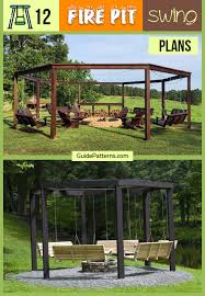 Even in one with open sides, smoke rises upwards because of its low molecular weight and gets trapped below the roof. 12 Fire Pit Swing Plans Guide Patterns