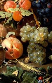 Abraham Mignion Nature Morte Fleurs Et Fruits Fruit