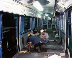 Reparateur En 1993 Underground Tube Montreal Public Transport