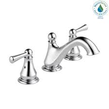 Find delta chrome bathroom sink faucets at lowe's today. Delta Haywood 8 In Widespread 2 Handle Bathroom Faucet In Chrome 35999lf The Home Depot