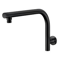 Maybe you would like to learn more about one of these? Round Matte Black Bathroom Gooseneck High Rise Shower Wall Extension Arm Bks02ab Ebay