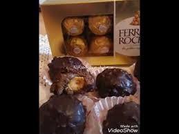 الوصفة التي زلزلت اللوبسfererro Rocherفي المنزل مع مروى Youtube Food Breakfast Desserts