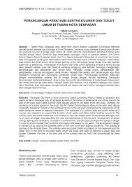 Background gambar bingkai bunga hitam putih; Pdf Perancangan Penataan Sentra Kuliner Dan Toilet Umum Di Taman Kota Denpasar