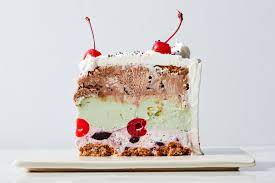 We All Scream For Spumoni Ice Cream Cake The New York Times