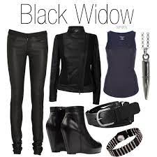 Black widow on a mission to steal supplies. Designer Clothes Shoes Bags For Women Ssense Avengers Outfits Black Widow Outfit Marvel Inspired Outfits