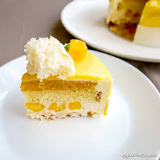 Entremets Tropical Et Chocolat Blanc Recette Dessert Mangue Dessert Alimentation