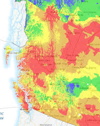 Around 200 personnel from b.c. This Interactive Map Shows The Risk Of Wildfires Across British Columbia