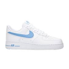 Check Out The Air Force 1 07 Low University Blue On Goat In 2020 Nike Shoes Air Force Air Force Shoes Wedges Shoes Outfit