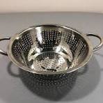 Stainless Steel Strainers for rice washing, Fruit and Vegetable Colander  handle | eBay