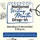 National Writing Month Drop-In event in Camas, WA
