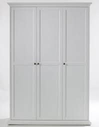 Paketdienst, der versand ist kostenlos. Paris Kleiderschrank 3 Turig Weiss Gunstig Mobel Kuchen Buromobel Kaufen Froschkonig24