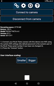 What is the default ricoh admin passwords. Amazon Com Camera Control For Ricoh Theta Cameras Appstore For Android