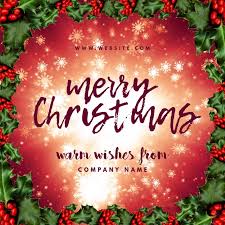 You can share/send them to your loved ones via text/sms, email, facebook, whatsapp, im or other social networking sites. Merry Christmas Wishes Card Template Postermywall