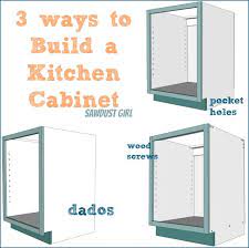 Servicing adelaide, adelaide hills & fleurieu peninsula. Three Ways To Build Diy Kitchen Cabinets Sawdust Girl