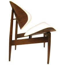 American Modern 1950s Atomic Age Walnut Easy Chair 1stdibs Com Modern Lounge Chairs Easy Chair Chair