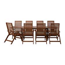 Tisch 8 Hochlehner Aussen Applaro Braun Las In 2019 Garten Ideen Applaro Ikea Applaro Und Gartentisch Mit Stuhlen