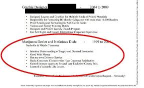 Worst Resumes Ever: You didn't get the job.