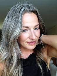 Grey Is The New Blonde Almost Two Years Now Gray Hair Growing Out Long Gray Hair Gray Hair Highlights