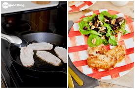 I used very thin pork chops and baked them as directed. These Quick Pan Fried Pork Chops Make The Best Weeknight Meal