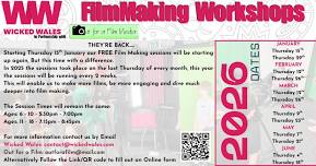 Fortnightly Film Making Sessions (Ages 11-18)