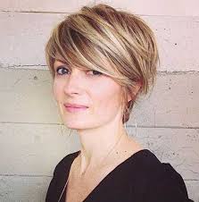 For a wild look opt for ash gray pixie hairdo. 20 Longer Pixie Cuts