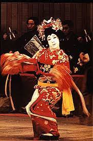 Tilt Of Head As If Moving A Mask With Face Kabuki Dance Kabuki Traditional Dance