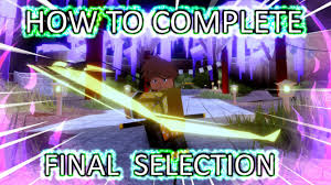 To use working codes, you need to type these in chat like this !10kracereset. How To Complete The Final Selection Fast In Demon Slayer Rpg 2 Youtube