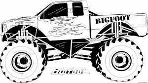 This page is meant for people who have seen the creature and are willing to analyze these sketches, and notice 24x36 full color poster with various sketches from the bigfoot sketch project. Monster Truck Bigfoot Big Foot Kids Coloring Pages Printable