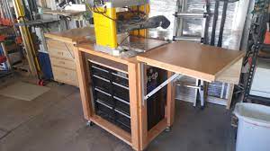 building a new rolling planer cart to house my toolbox and planer planer wood planer planer stand