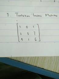 Check spelling or type a new query. Tentukan Invers Matriks Brainly Co Id