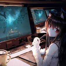 Check spelling or type a new query. Anime Girl And Computers 4k Live Wallpaper Desktophut Com