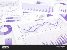 purple business charts image photo free trial bigstock