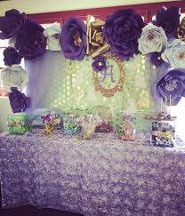 Giant paper flowers diy flowers bouquet flowers flowers garden spring flowers purple flowers beautiful flowers paper flower wall paper flower backdrop if you are looking for alternative wedding paper flower backdrop inso, perhaps this elegant paper flower set might be on your list! Paper Flower Backdrop Elegant Black And Gold Party Decor Novocom Top