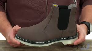 Martens women's 2976 zips chelsea boot, dark brown, 4. Dr Martens Work Arbor Steel Toe Chelsea Boot Zappos Com