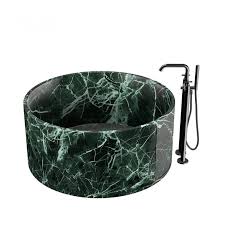 For luxurious addition to your bathroom, the free standing bathtub is something that lets you immerse in elegance and grace. Agape In Out Freestanding Bathtub In Marble Tattahome