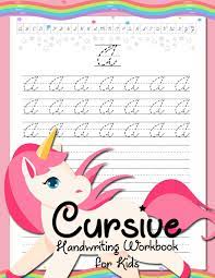 .the origin of such writing is the полуустав handwriting style used for writing books in russia. Cursive Handwriting Workbook For Kids Cursive Beginners Workbook For Girls Cursive Letters Tracing Book Cursive Writing Practice Book To Learn Cursive Activity Book Unicorn Coloring Book Jean Jenis 9781700422354 Amazon Com Books