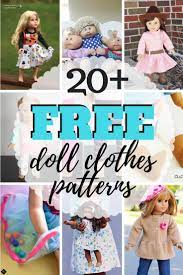 Free doll clothes patterns for 15 inch dolls. Free Doll Clothes Patterns For All Types Of Dolls Sew Simple Home