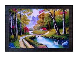 We did not find results for: Shree Handicraft Beautiful Scennary Nature Painting Photo Frame Painting Wall Mount 49 Cm X 34 Cm X 1 5 Cm Amazon In Home Kitchen