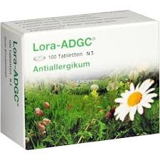 Es behandelt die beschwerden bei allergisch bedingtem. Lora Adgc Tabletten 100 St Medipolis Intensivshop