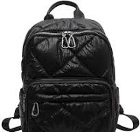 AVZYARDY Zaino Trapuntato per Donne Ragazze, Zaini Scolastici Puffer di  capacità Borsa Tinta Unita Zaini Casual Leggeri Zainetto a Spalla per  Viaggi ...