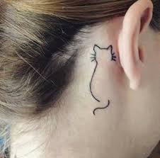You can tattoo either rest in peace or requiescat in pace. 30 Cute Behind The Ear Tattoos For Women