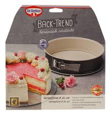 Mit einem mürbeteig aus mandelmehl, low carb, für eine 26er springform. Dr Oetker Springform 26 Cm Hellbeige Schwarz 99 Galeria Karstadt Kaufhof