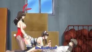Tennis camp turns into an anime threesome public fuck in the basketball gym  - Anime Porn Cartoon, Hentai & 3D Sex