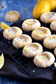 I had never made any sort of lemon cookie, and when i went searching for one, i really wanted one that did not involve any. Glazed Lemon Dimple Cookies Lord Byron S Kitchen